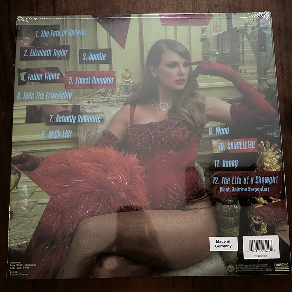 Life of a Showgirl Baby, Thats Show Business - Lakeside Beach Blue Sparkle Vinyl - Picture 4 of 7